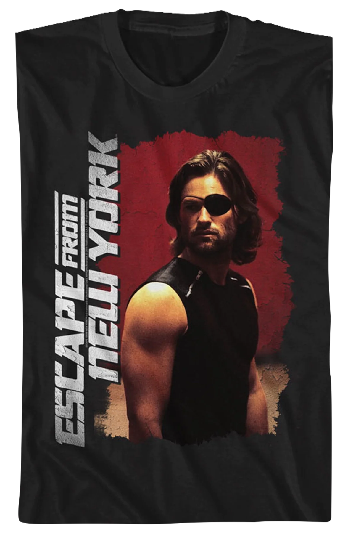 Distressed Snake Plissken Escape From New York T-Shirt - Image 2