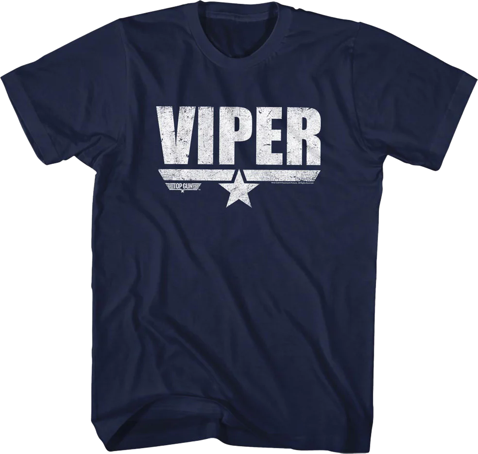 Distressed Viper Top Gun T-Shirt