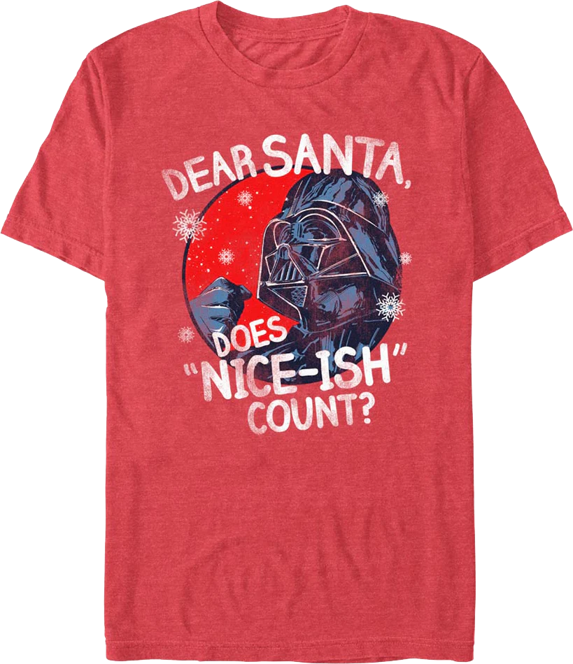 Does "Nice-Ish" Count? Darth Vader Star Wars T-Shirt