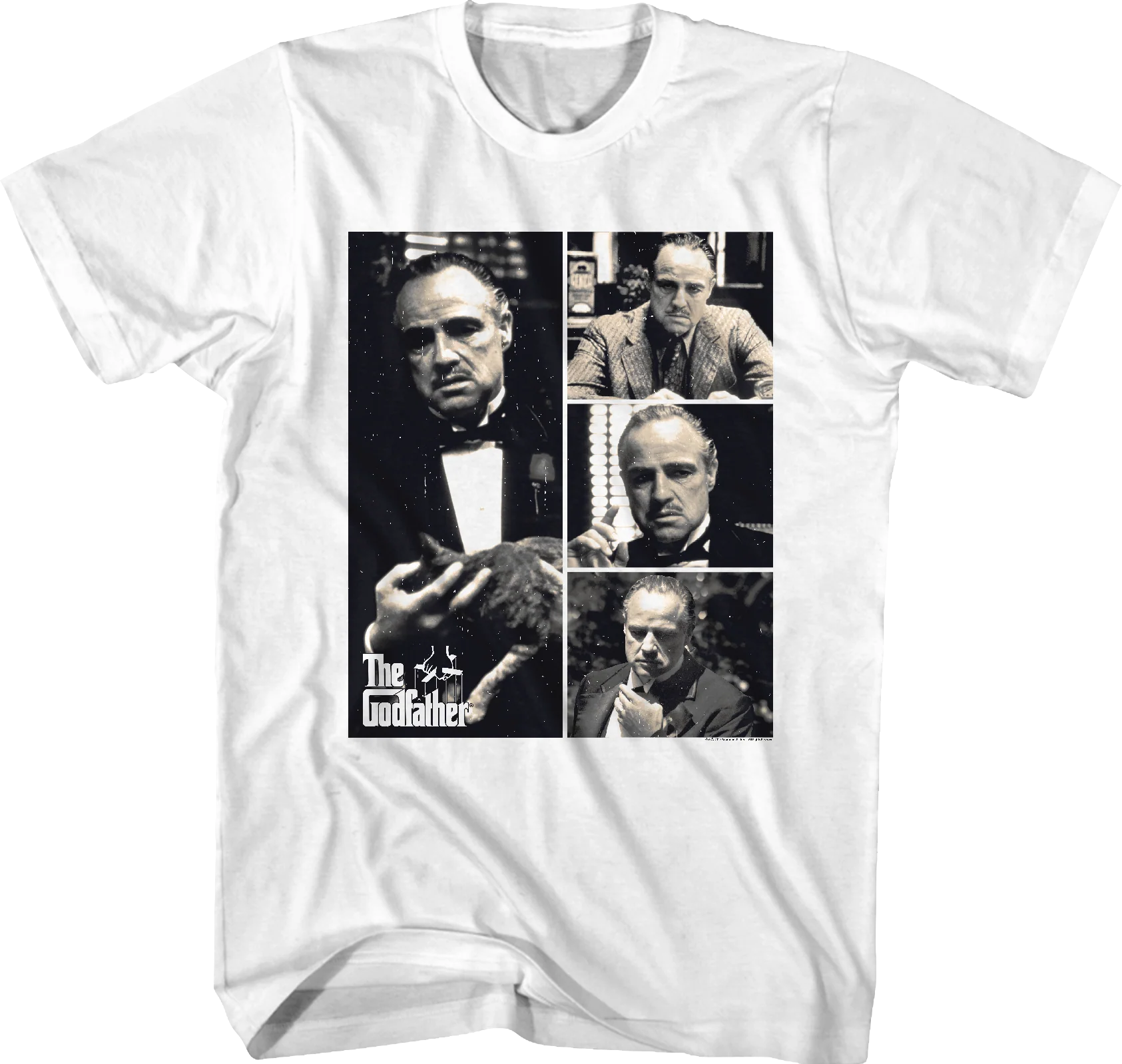 Don Corleone Collage Godfather T-Shirt