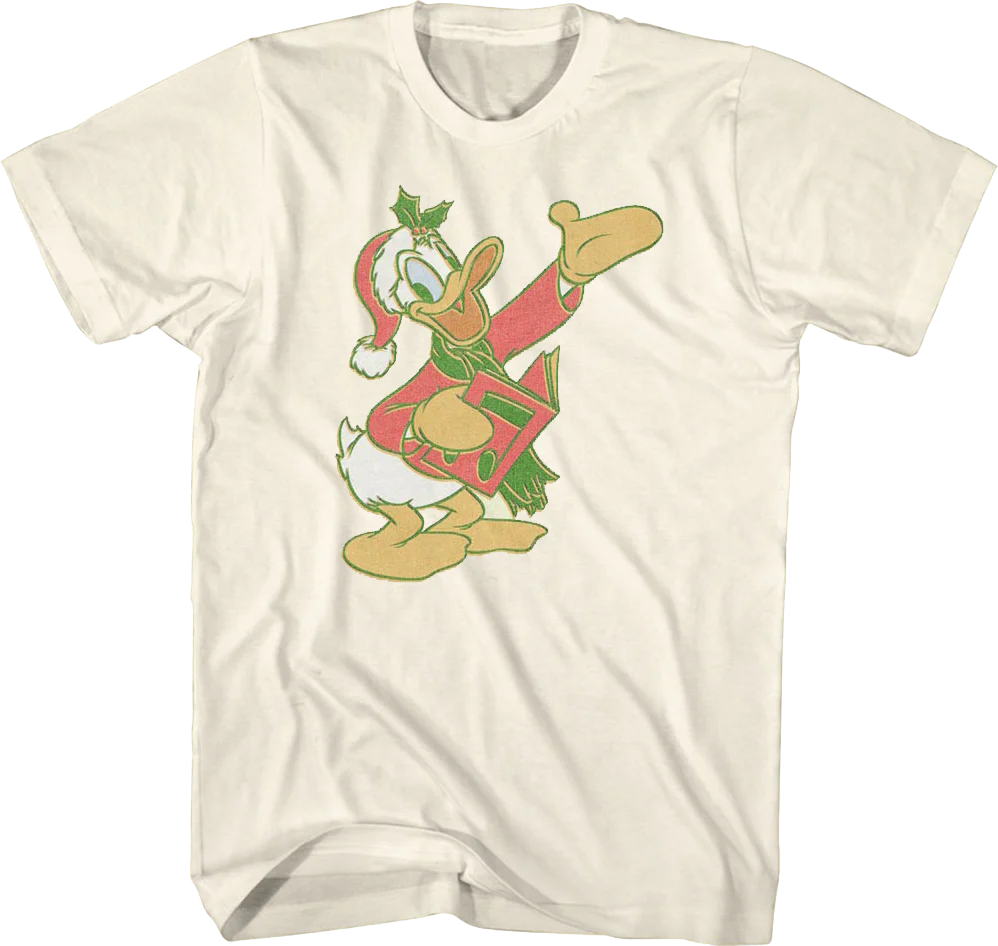 Donald Duck Christmas Carol Disney T-Shirt