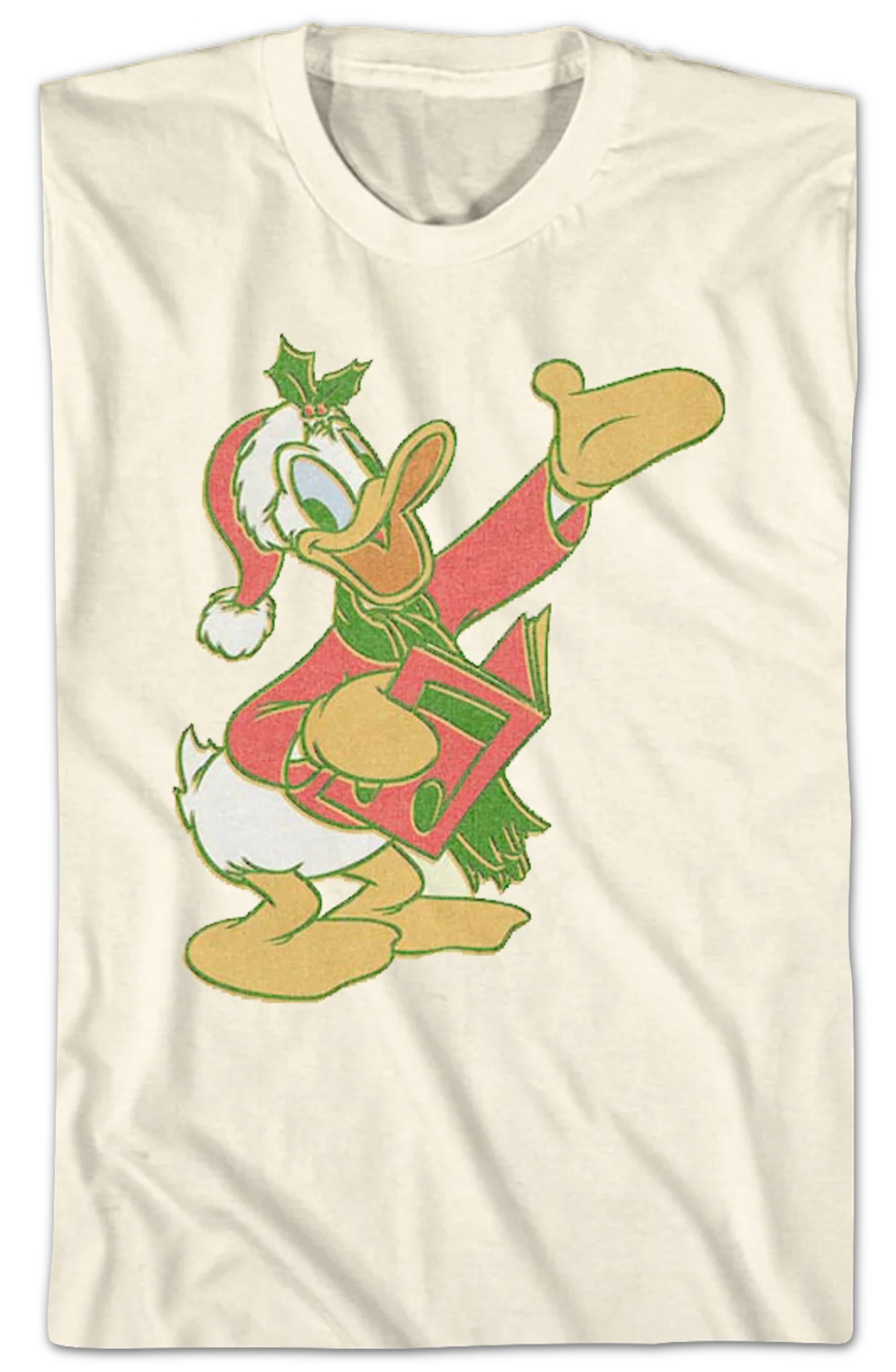 Donald Duck Christmas Carol Disney T-Shirt - Image 2