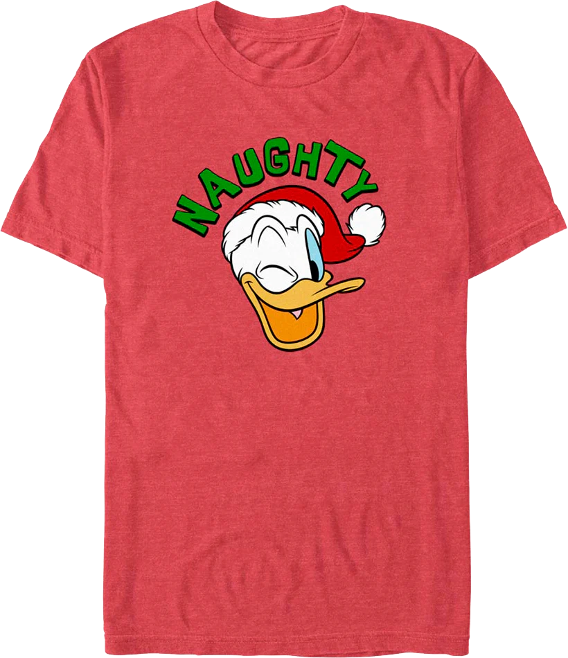 Donald Duck Naughty Disney T-Shirt