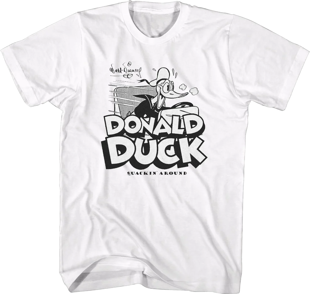 Donald Duck Quackin' Around Disney T-Shirt