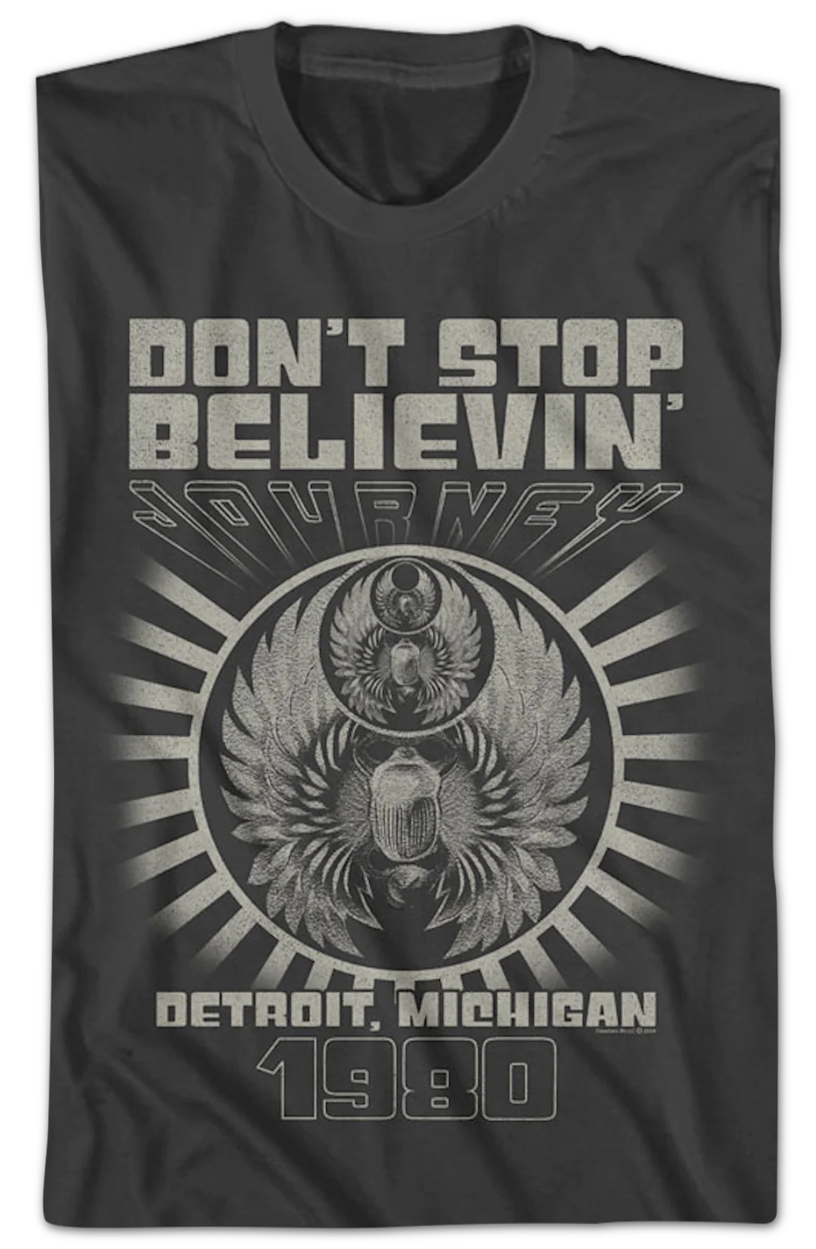 Don't Stop Believin' 1980 Journey T-Shirt - Image 2