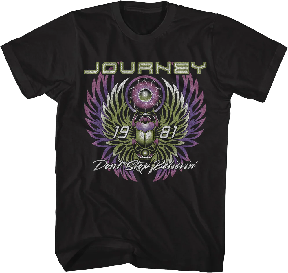 Don't Stop Believin' 1981 Journey T-Shirt