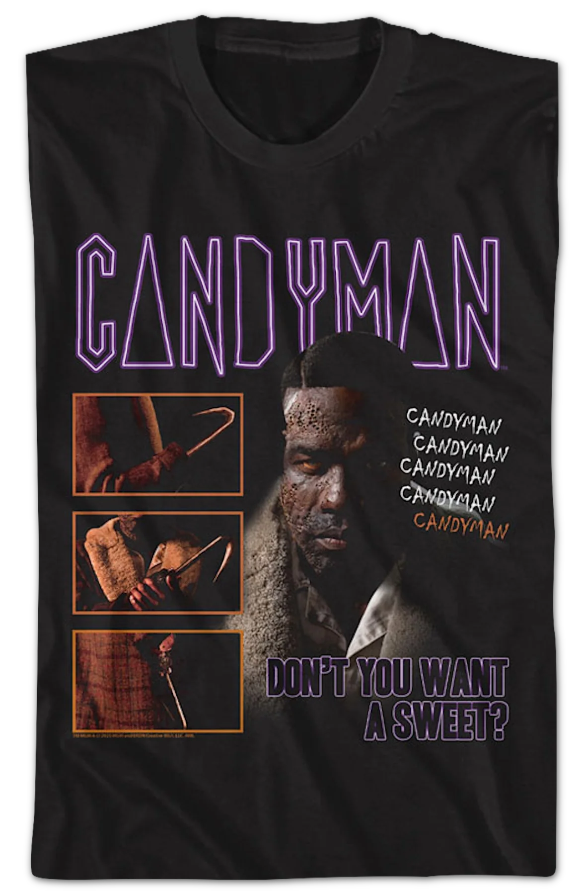 Don't You Want A Sweet? Candyman T-Shirt - Image 2