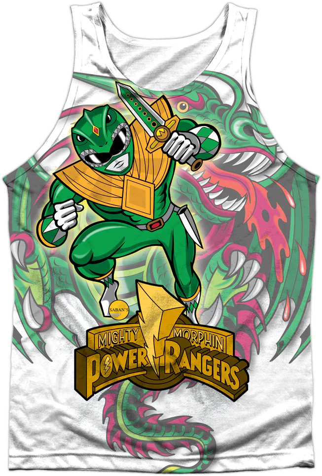 Dragonzord Mighty Morphin Power Rangers Tank Top