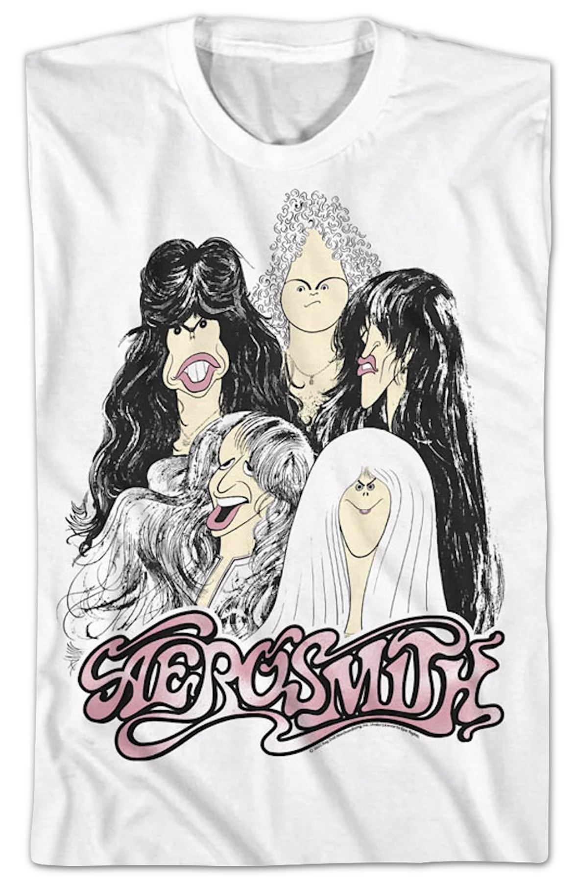 Draw The Line Aerosmith T-Shirt - Image 2