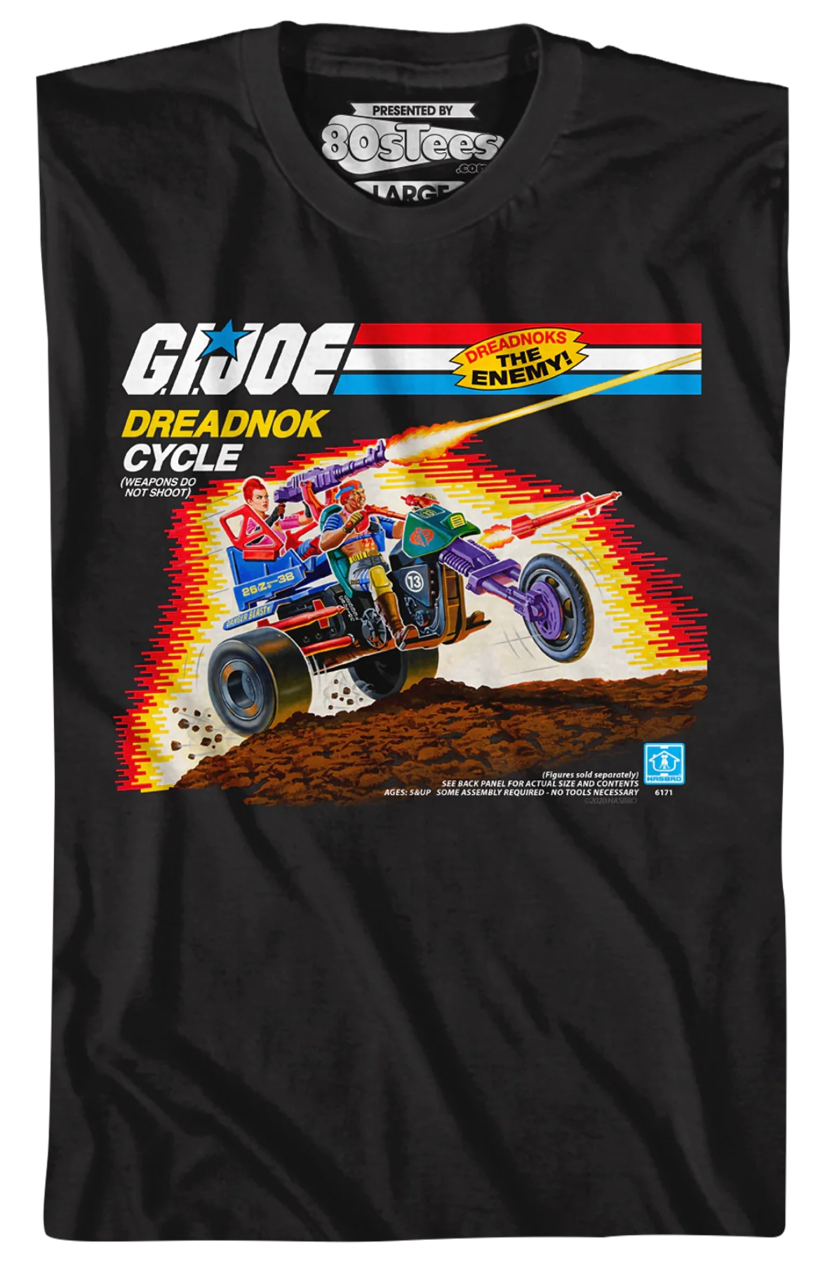 Dreadnok Cycle GI Joe T-Shirt - Image 2