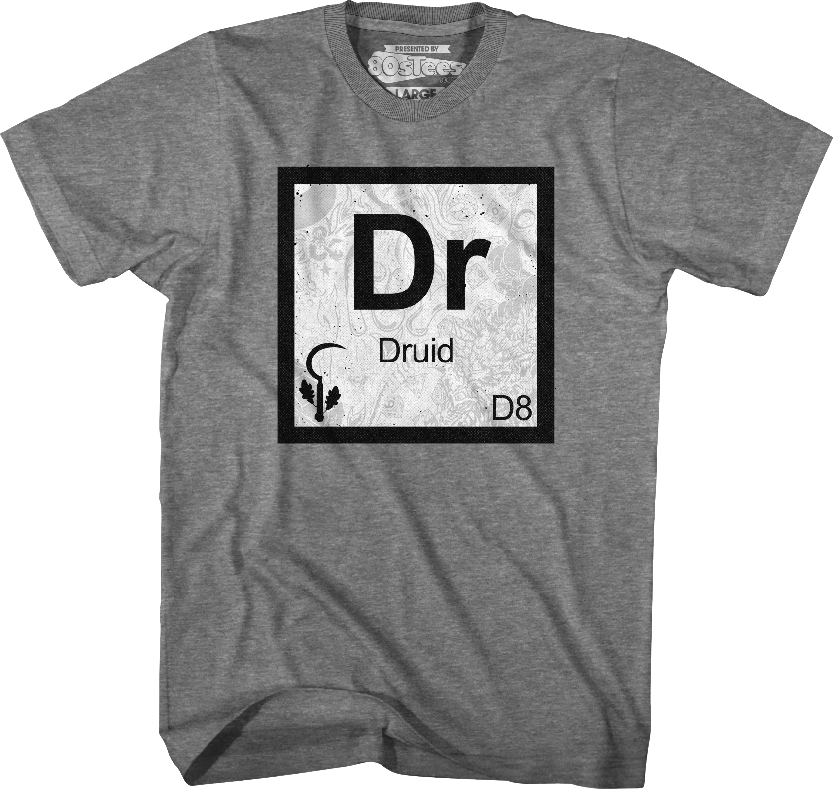 Druid Element Symbol Dungeons & Dragons T-Shirt