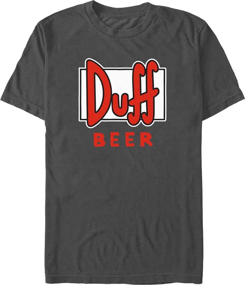 Duff Beer Logo Simpsons T-Shirt