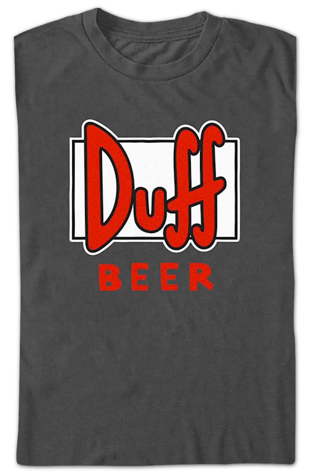 Duff Beer Logo Simpsons T-Shirt - Image 2