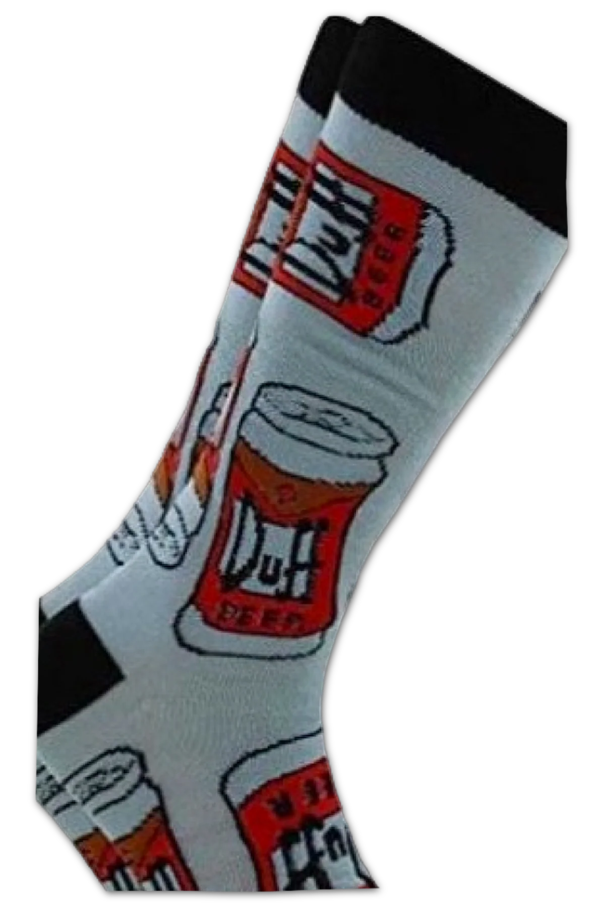 Duff Beer Simpsons Socks - Image 2
