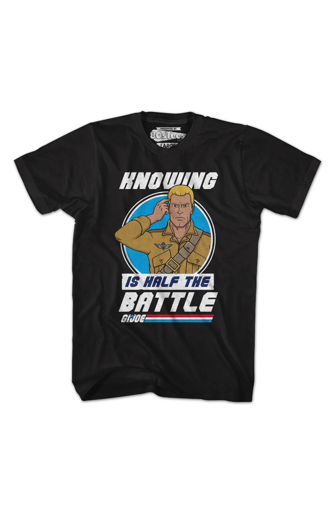 Duke Knowing Is Half The Battle GI Joe T-Shirt - Image 2