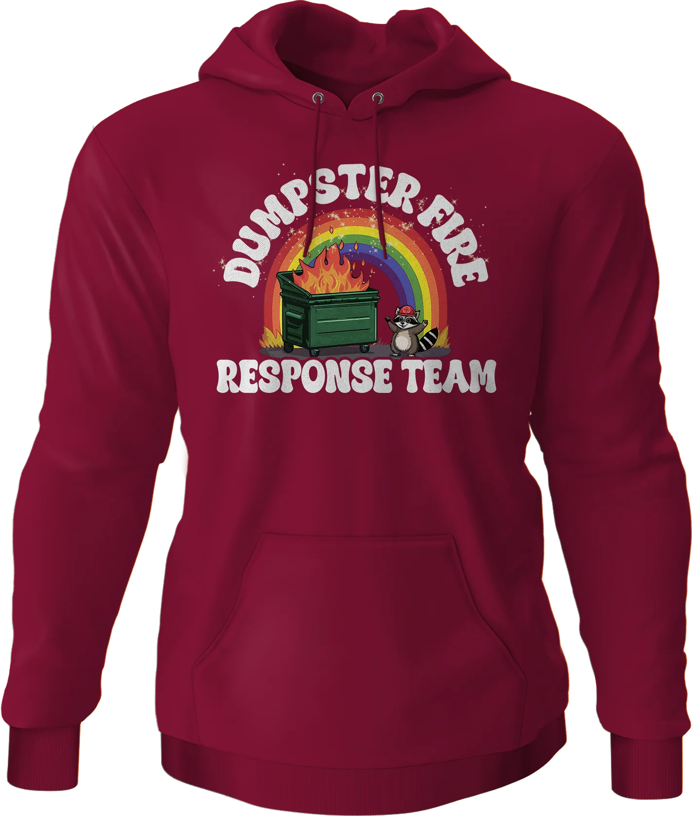 Dumpster Fire Response Team Hoodie - Image 3