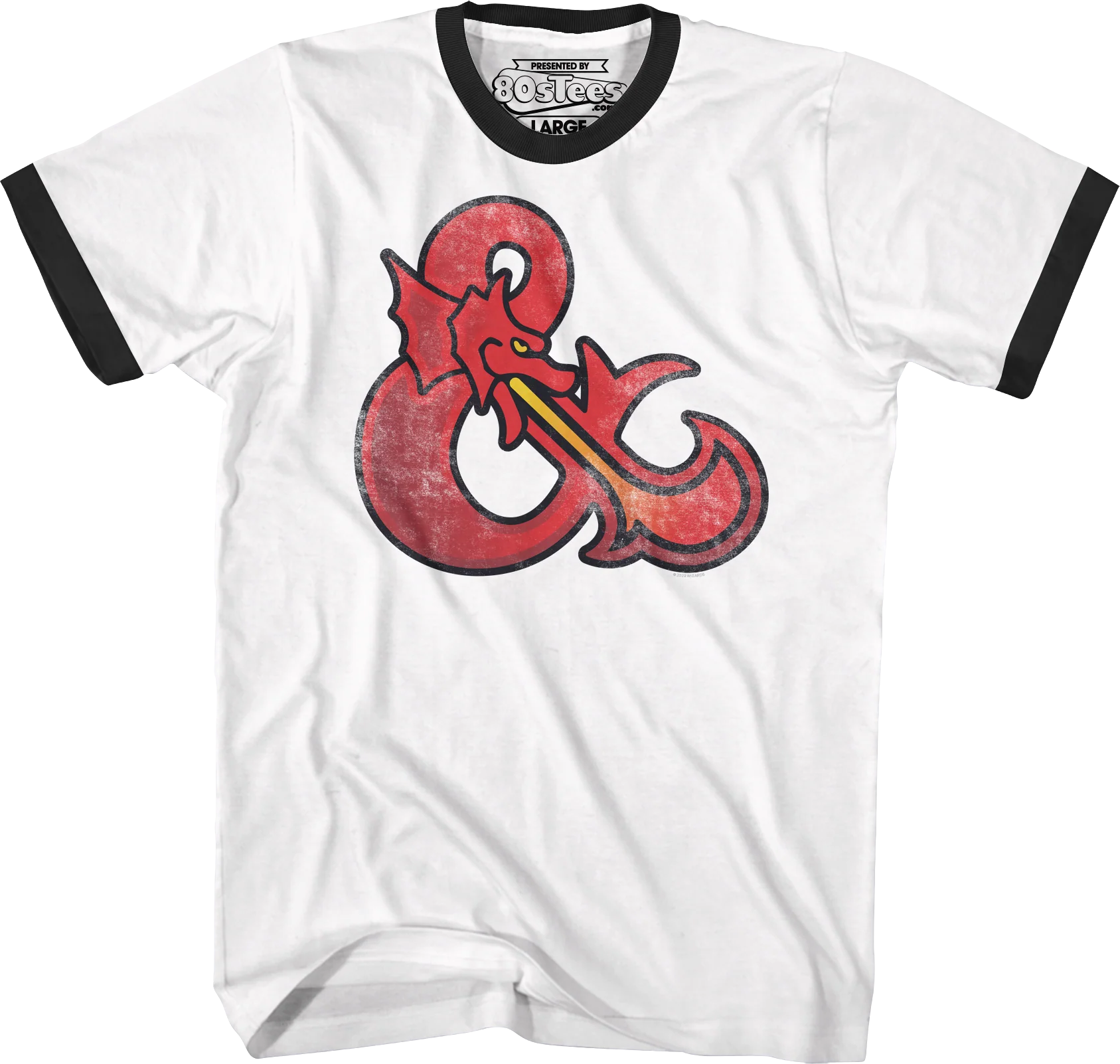Dungeons & Dragons Logo Ringer Shirt