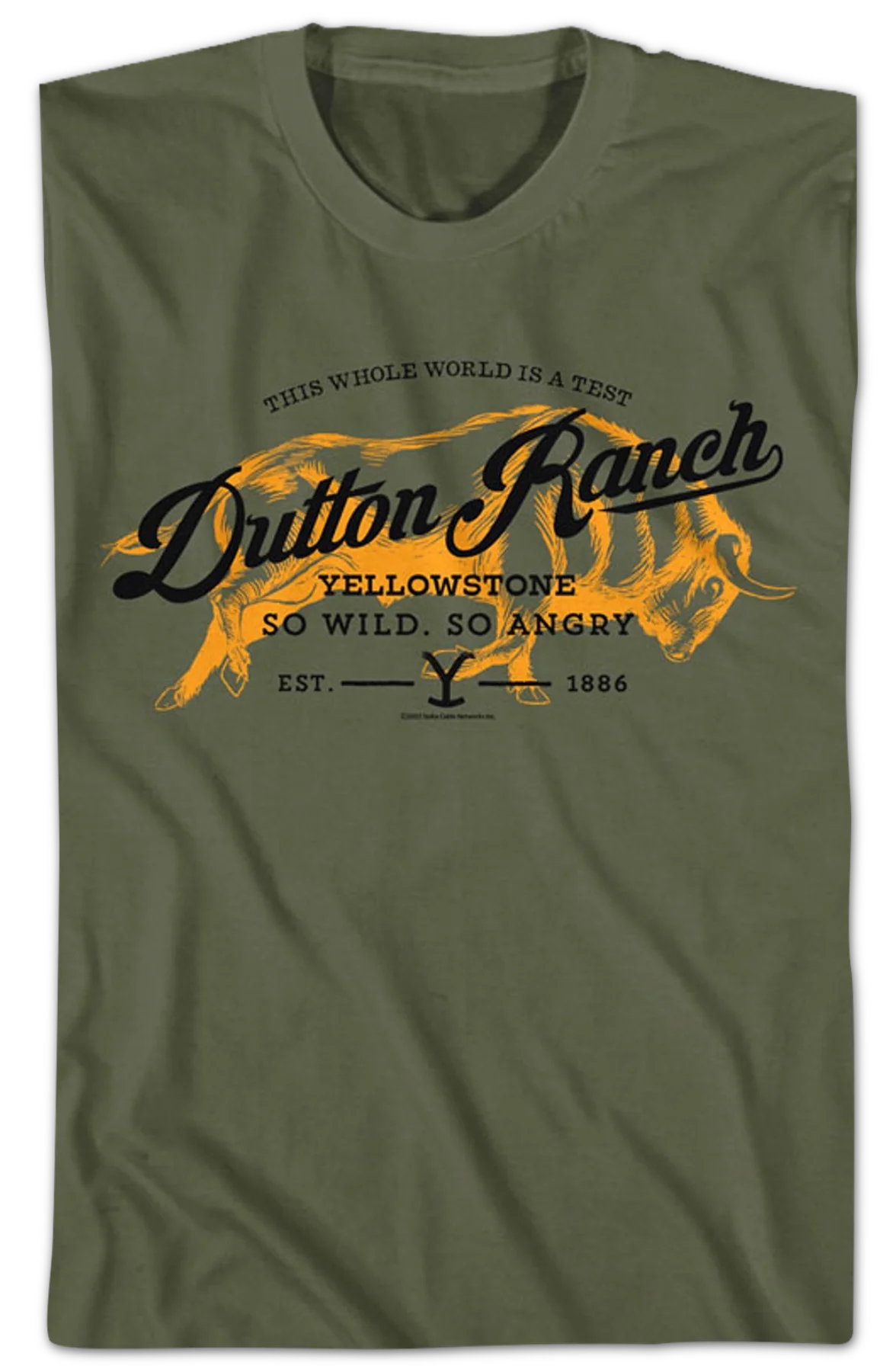 Dutton Ranch Buffalo Yellowstone T-Shirt - Image 2
