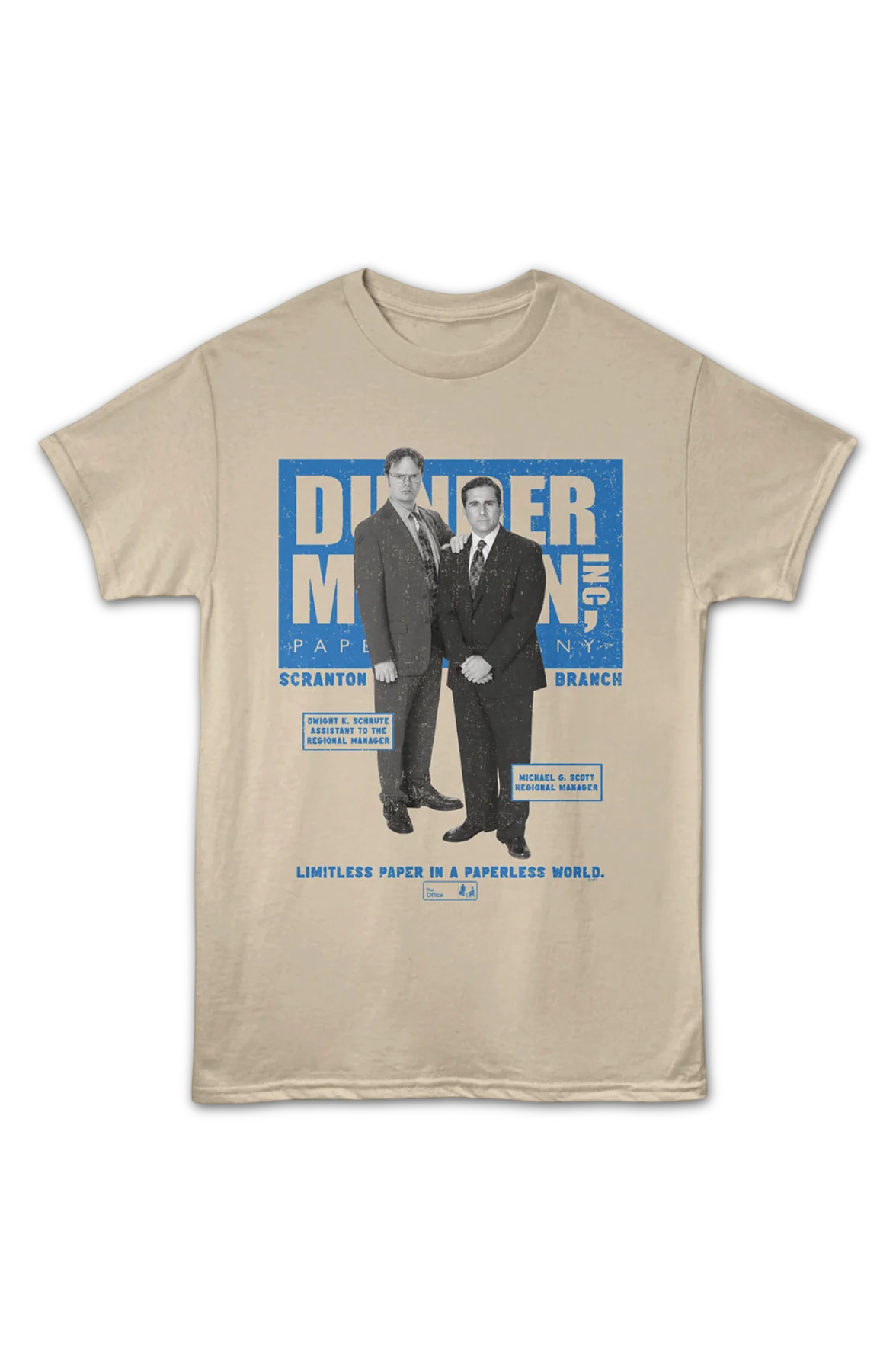Dwight & Michael The Office T-Shirt - Image 2