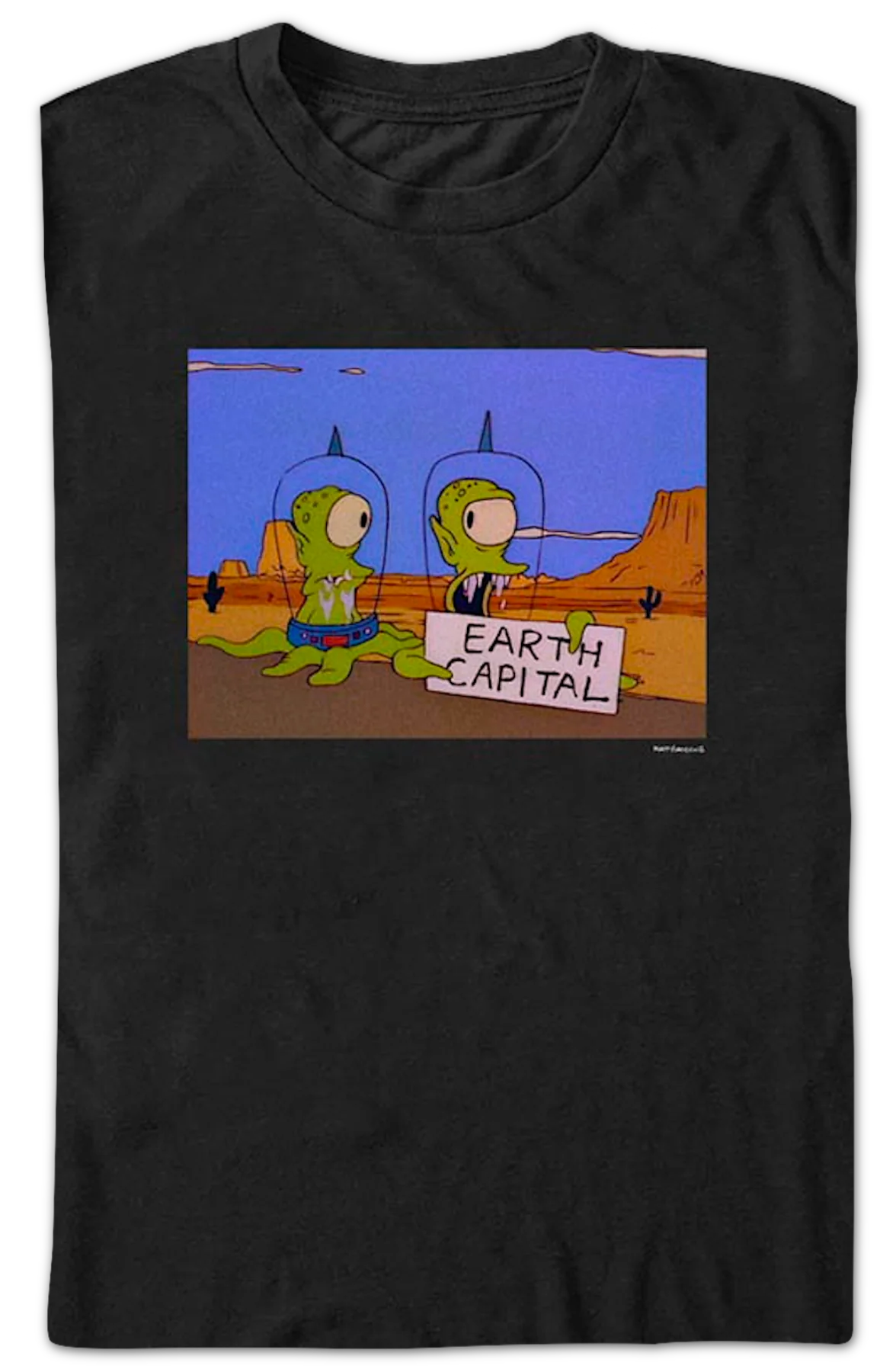 Earth Capital The Simpsons T-Shirt - Image 2
