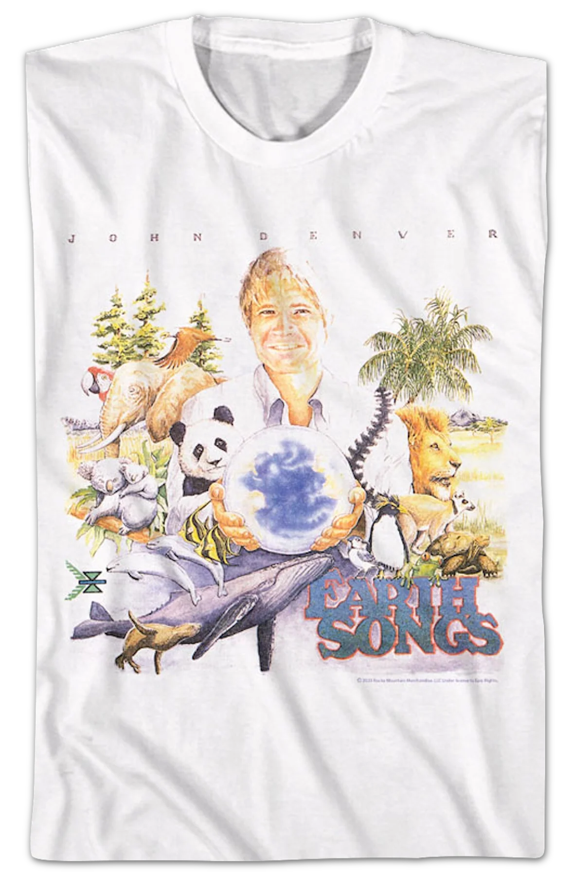 Earth Songs John Denver T-Shirt - Image 2