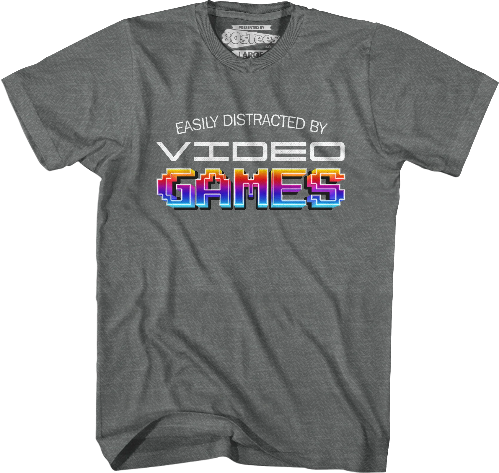 Easily Distracted By Video Games T-Shirt - Image 4