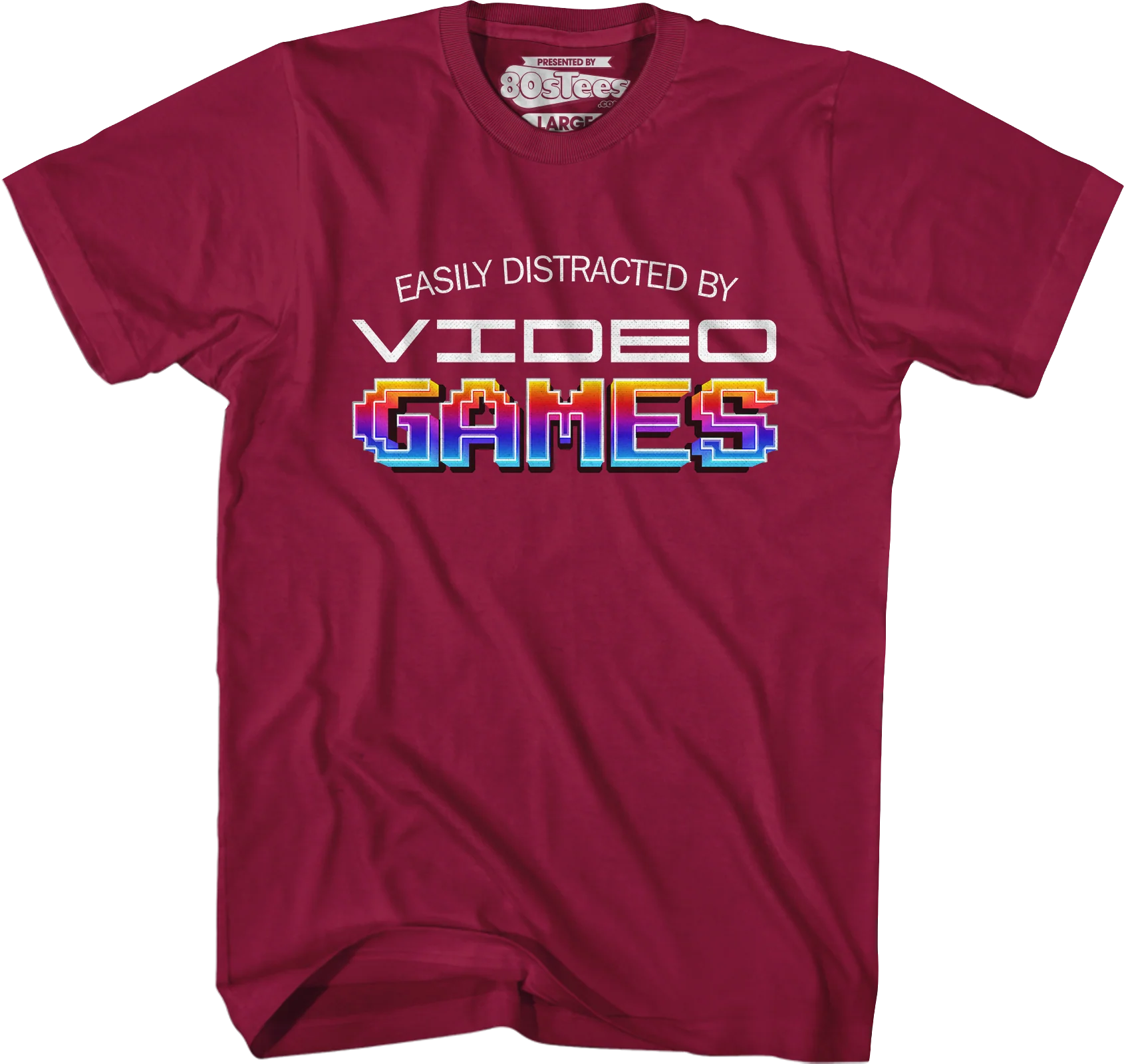 Easily Distracted By Video Games T-Shirt - Image 6