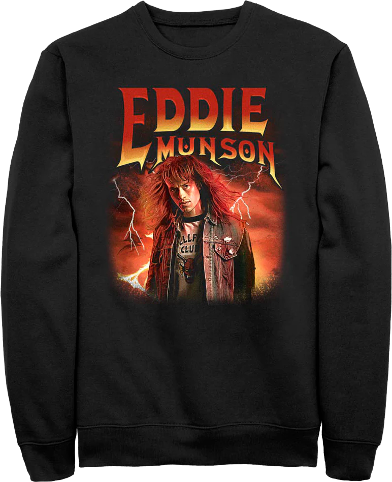 Eddie Munson Stranger Things Sweatshirt