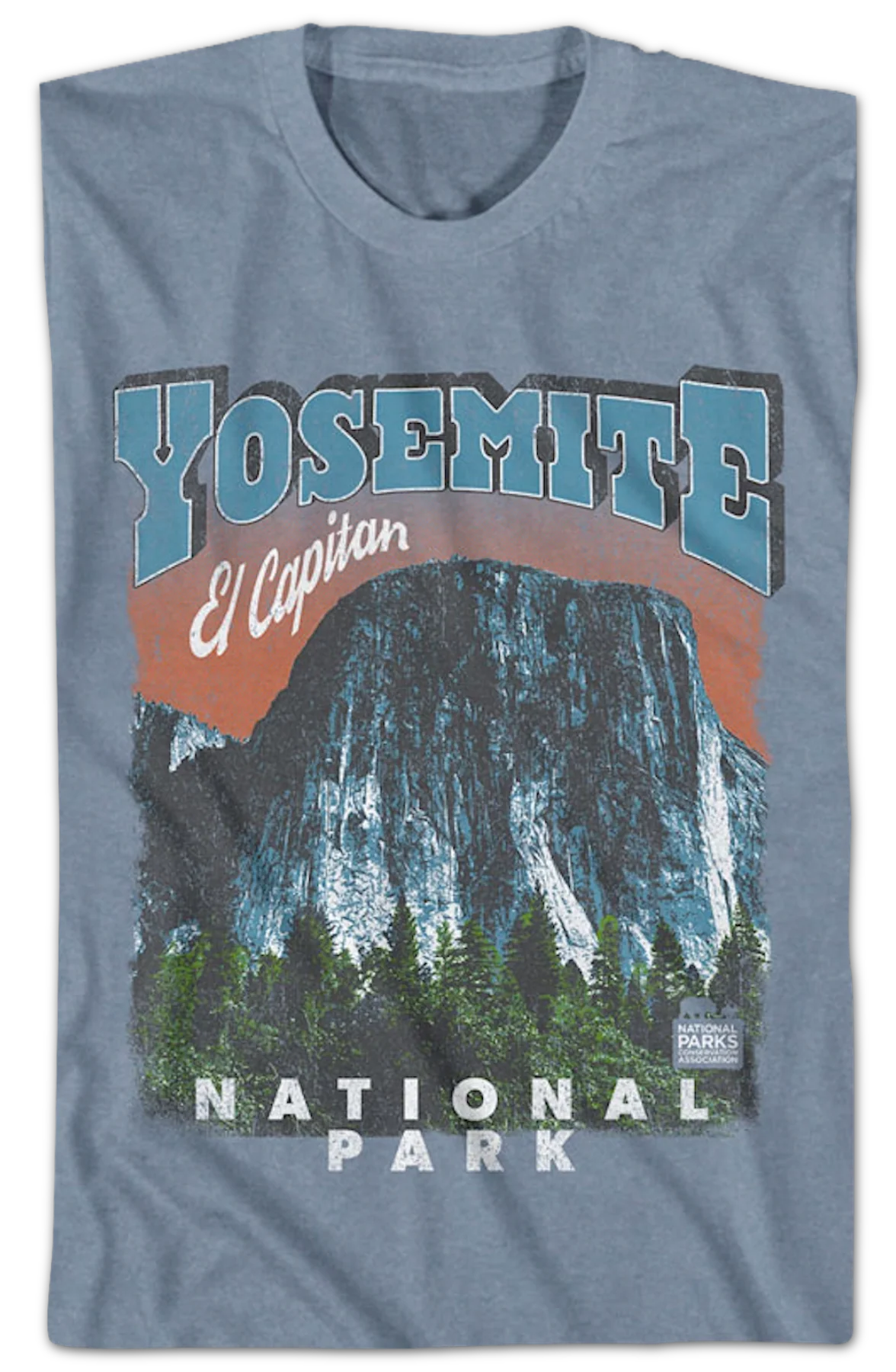 El Capitan Yosemite National Park T-Shirt - Image 2