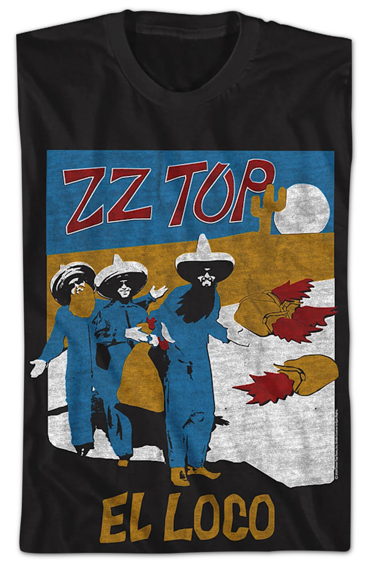 El Loco ZZ Top T-Shirt - Image 2