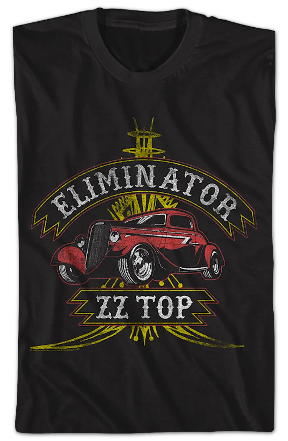 Eliminator Car ZZ Top T-Shirt - Image 2