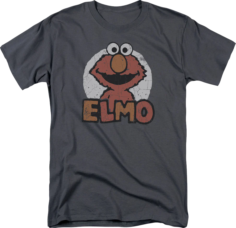 Elmo Illustration Sesame Street T-Shirt