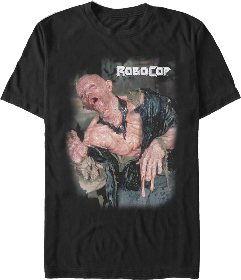 Emil Antonowsky Melting Robocop T-Shirt