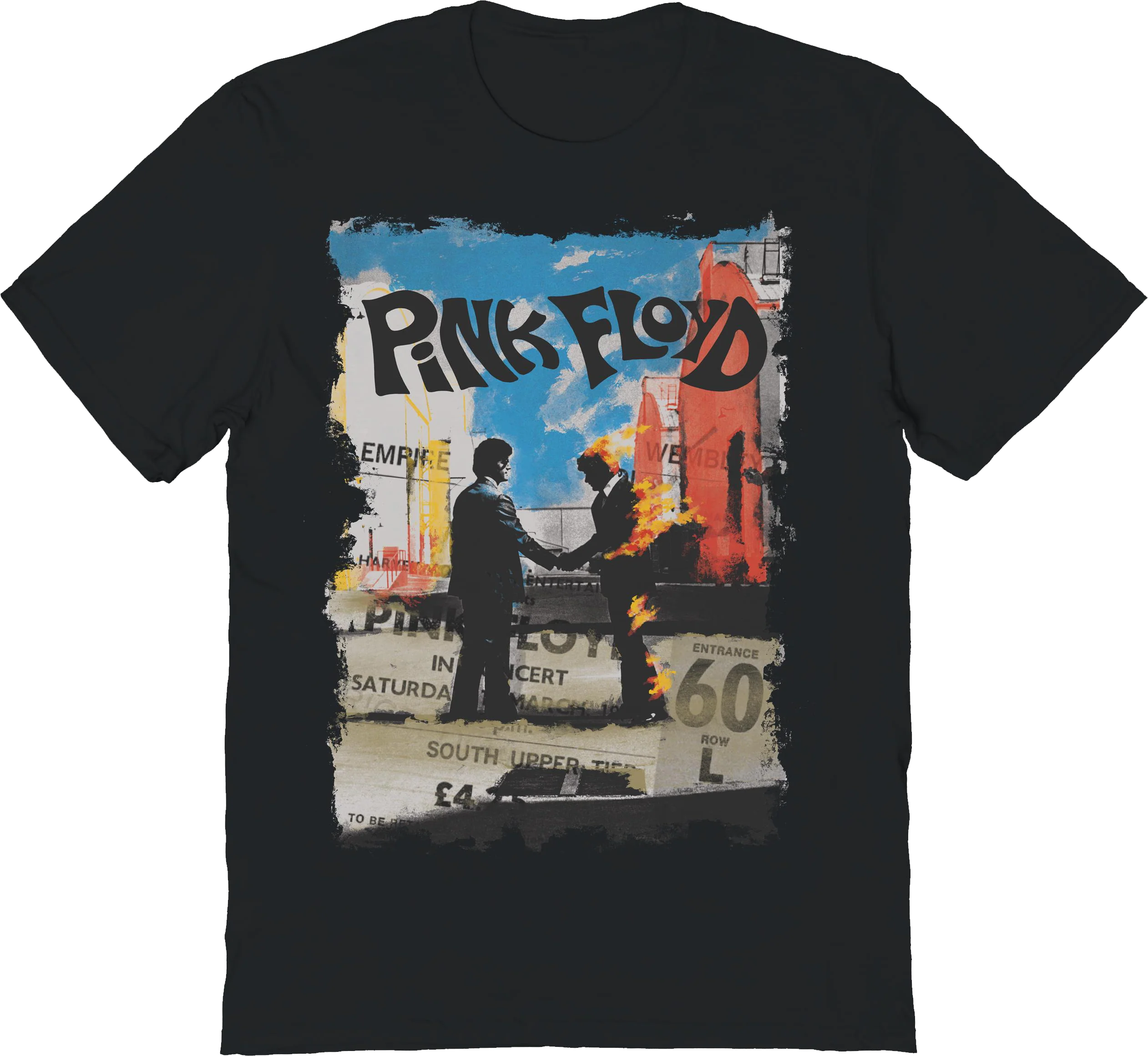 Empire Pool Concert Ticket Pink Floyd T-Shirt