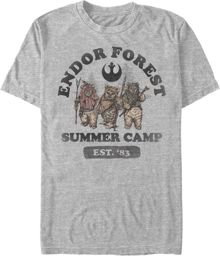 Endor Forest Summer Camp Star Wars T-Shirt