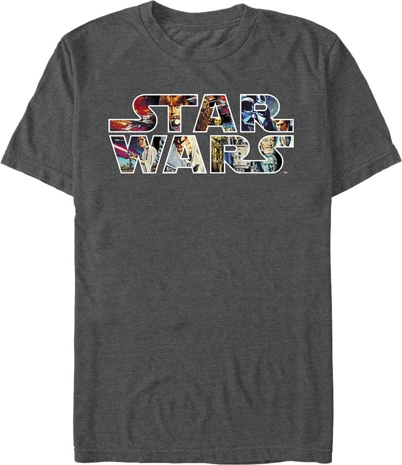Episode IV Logo Star Wars T-Shirt
