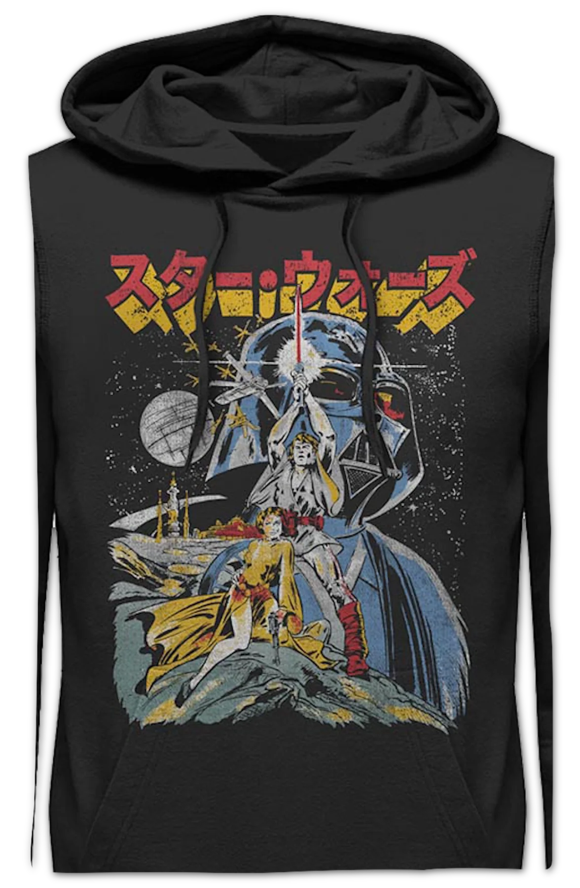 Episode IV Poster Japanese Text Star Wars Hoodie