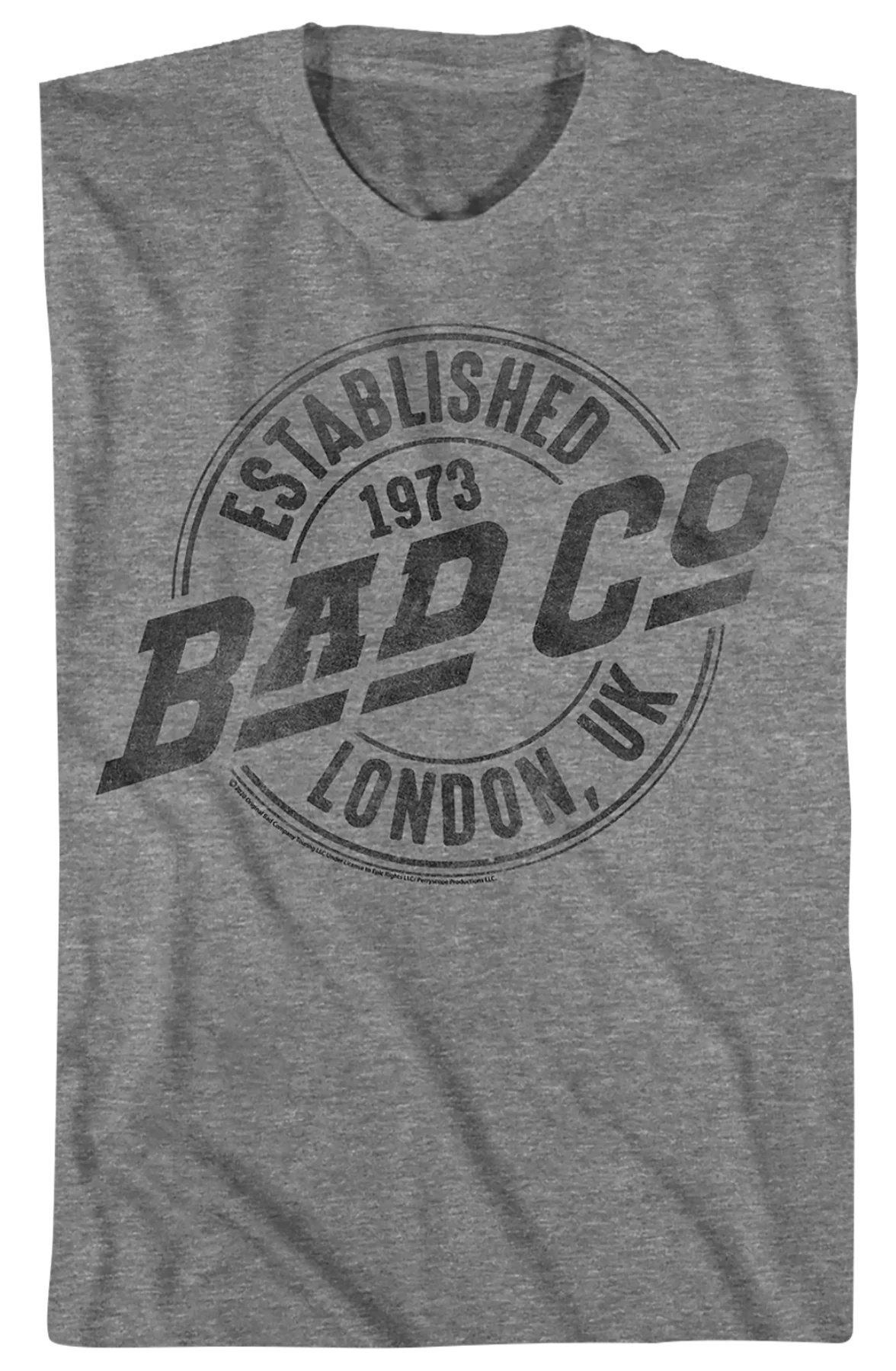 Established 1973 London UK Bad Company T-Shirt - Image 2