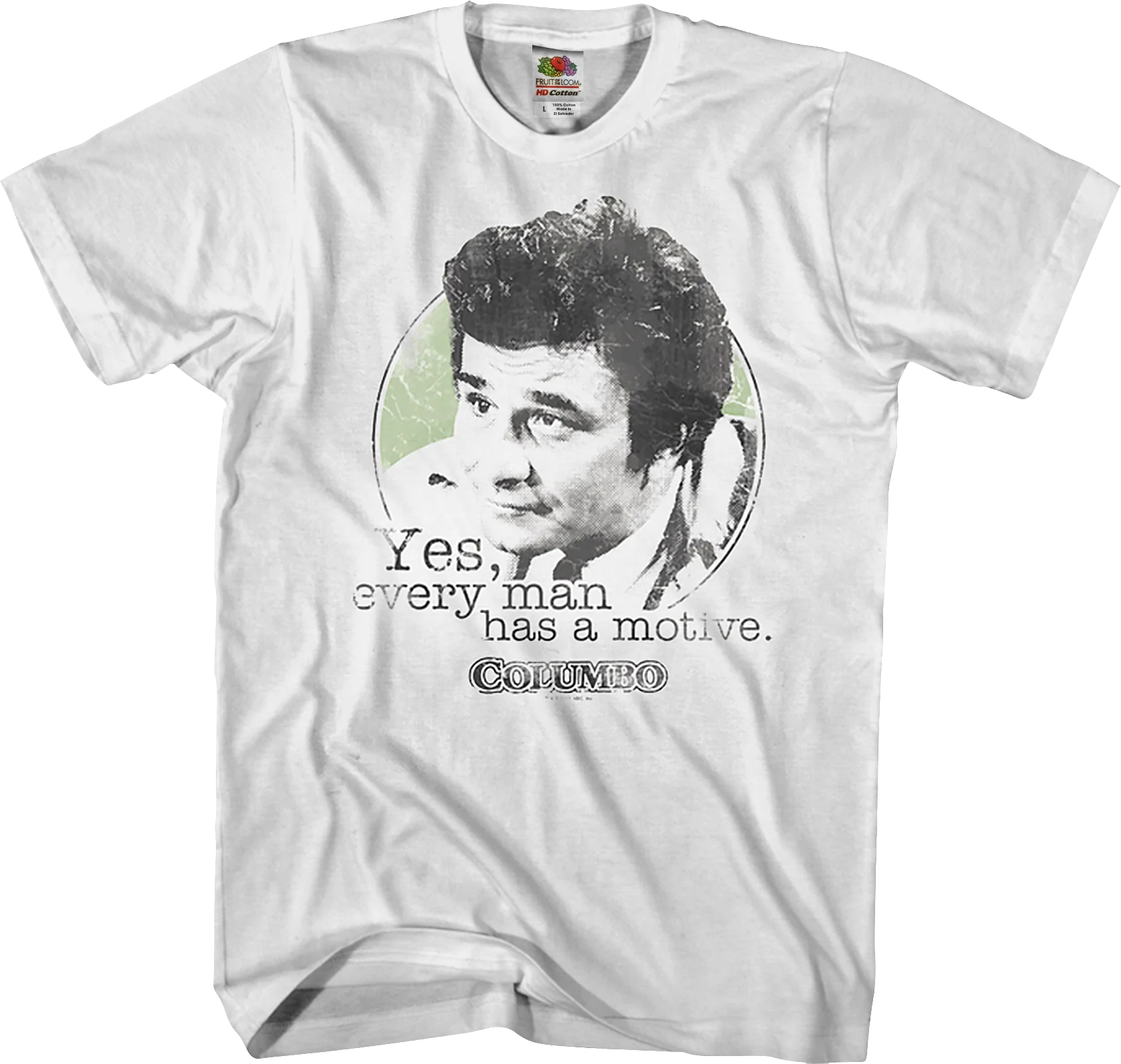 Every Man Has A Motive Columbo T-Shirt