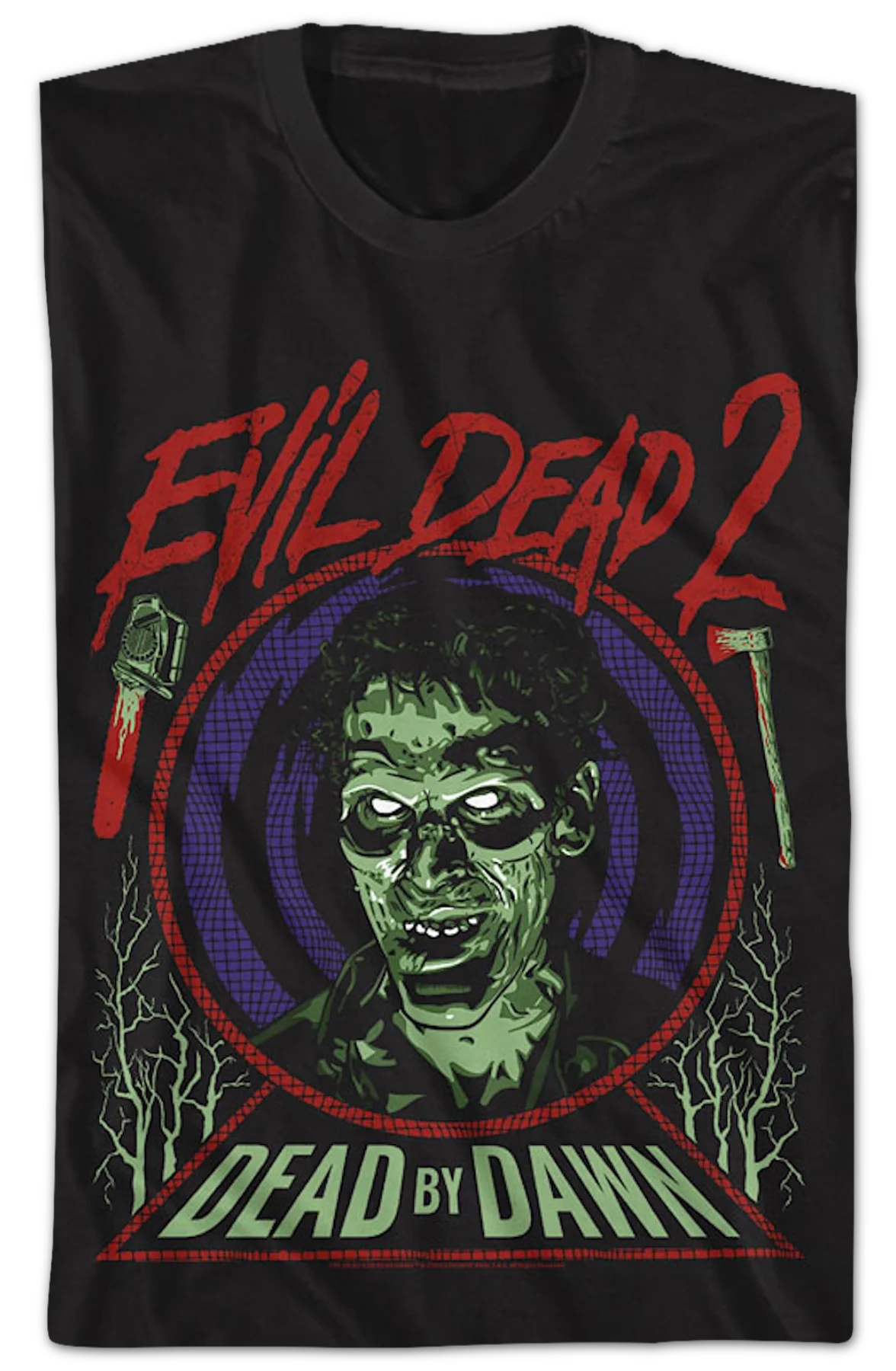 Evil Ash Evil Dead 2 T-Shirt - Image 2