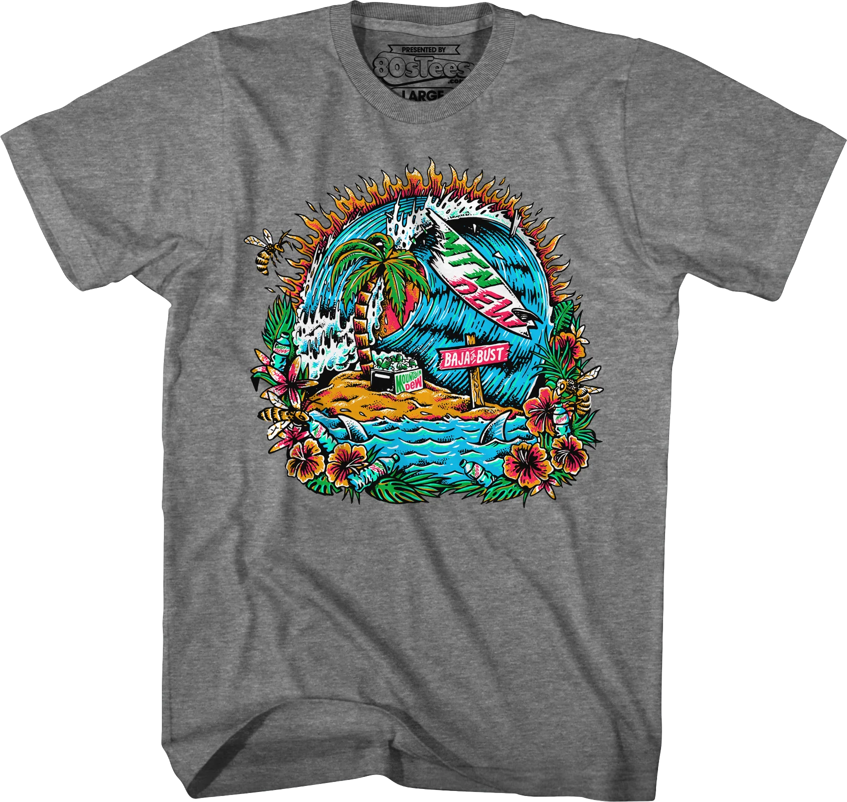Exclusive Baja Or Bust Mountain Dew T-Shirt - Image 4