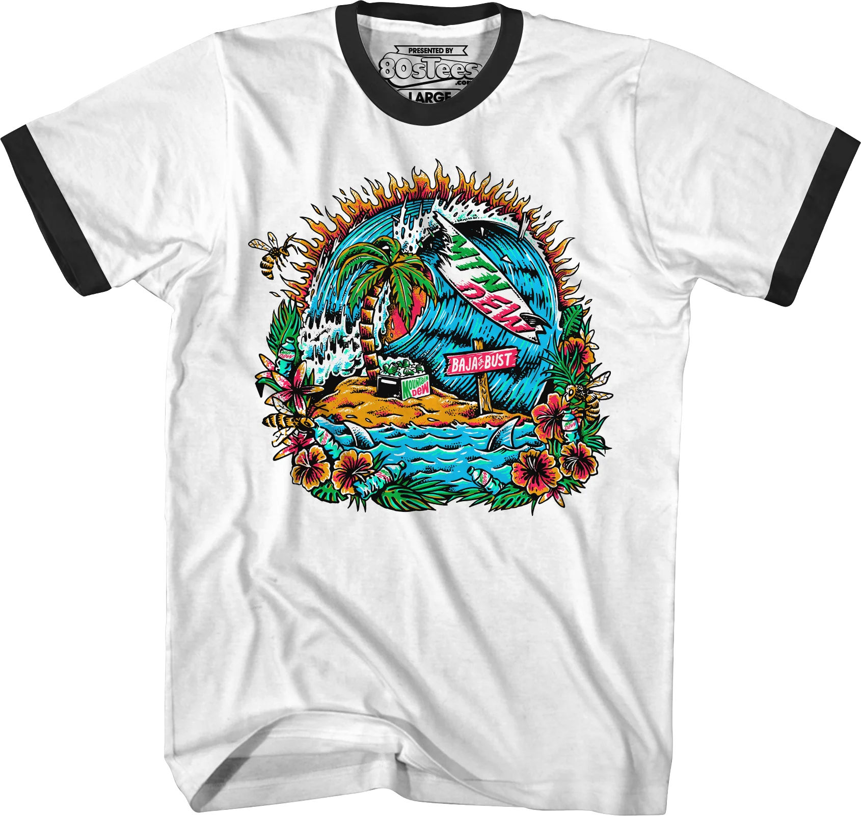 Exclusive Baja Or Bust Mountain Dew T-Shirt - Image 5