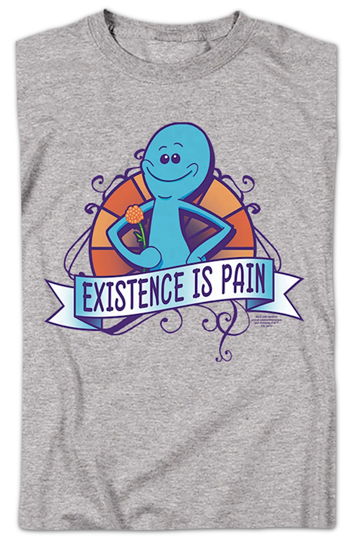 Existence Is Pain Rick And Morty T-Shirt - Image 2