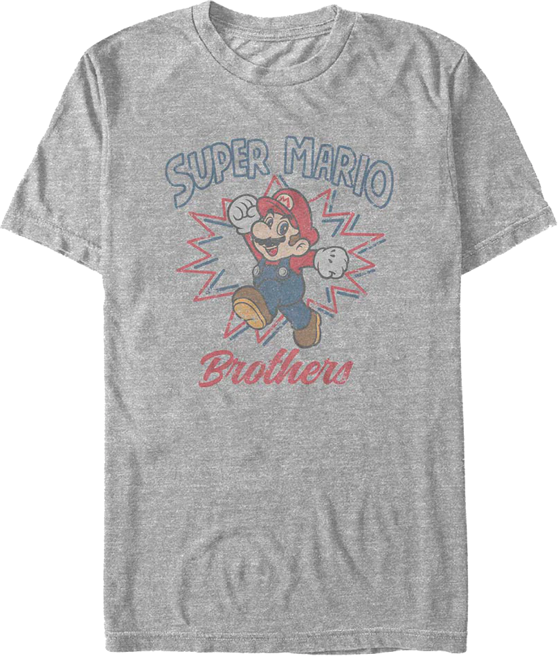 Explosive Jump Super Mario Bros. T-Shirt