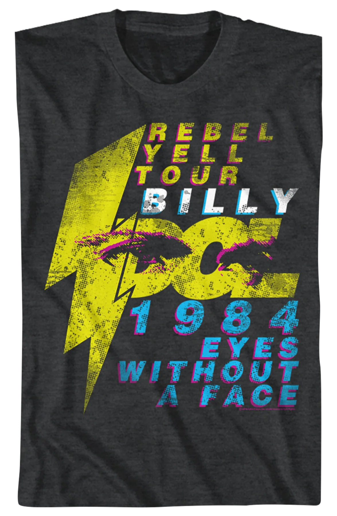 Eyes Without A Face Billy Idol T-Shirt - Image 2