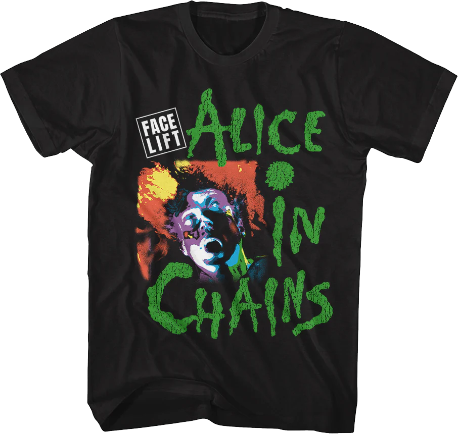 Facelift Tour Front & Back Alice In Chains T-Shirt
