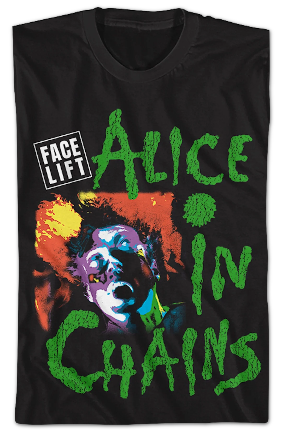 Facelift Tour Front & Back Alice In Chains T-Shirt - Image 2