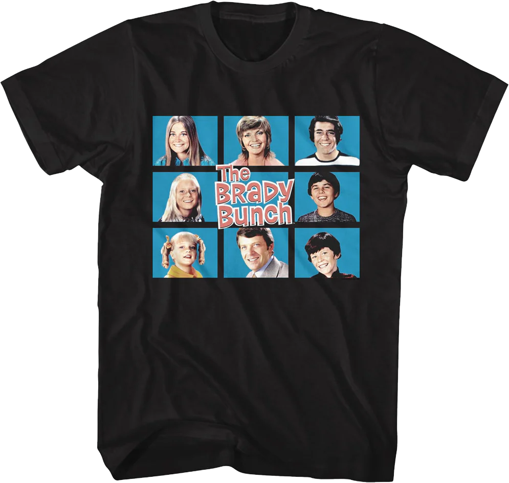 Family Boxes Brady Bunch T-Shirt