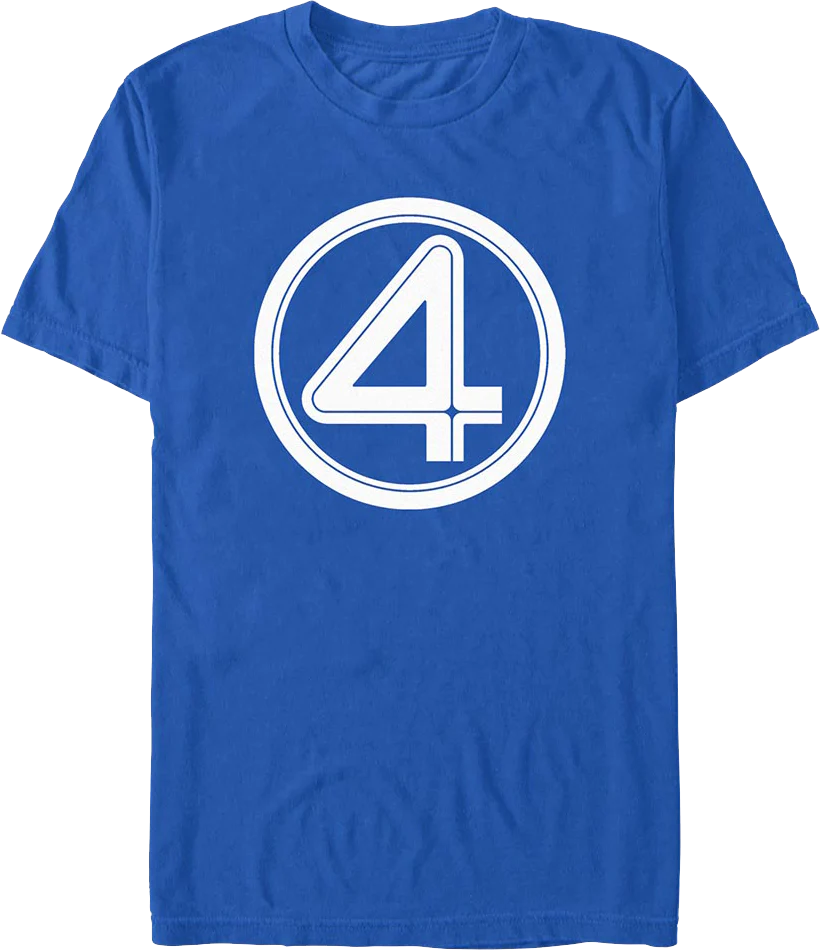 Fantastic Four Logo Marvel Comics T-Shirt