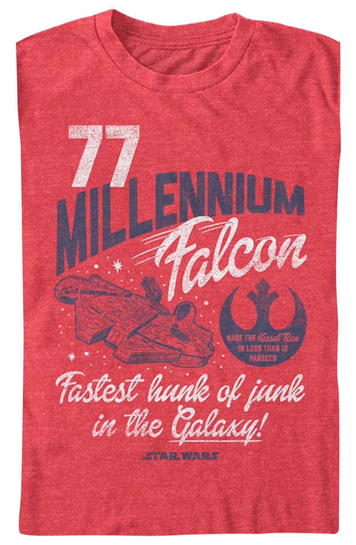 Fastest Hunk Of Junk In The Galaxy Star Wars T-Shirt - Image 2